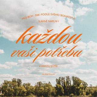 Filipským 4:19 CSP Český studijní překlad
