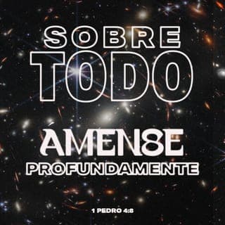 1 PEDRO 4:8-11 - Y ante todo, tened entre vosotros ferviente amor; porque el amor cubrirá multitud de pecados. Hospedaos los unos a los otros sin murmuraciones. Cada uno según el don que ha recibido, minístrelo a los otros, como buenos administradores de la multiforme gracia de Dios. Si alguno habla, hable conforme a las palabras de Dios; si alguno ministra, ministre conforme al poder que Dios da, para que en todo sea Dios glorificado por Jesucristo, a quien pertenecen la gloria y el imperio por los siglos de los siglos. Amén.