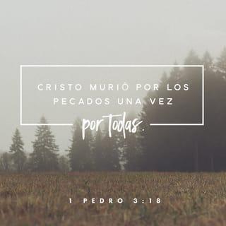1 Pedro 3:18 RVR1960