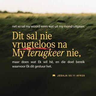 JESAJA 55:10-11 AFR83