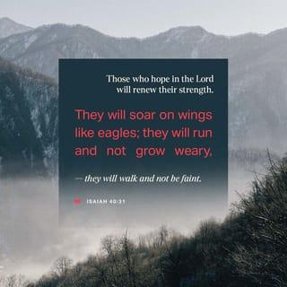 Isaiah 40:31 NCV