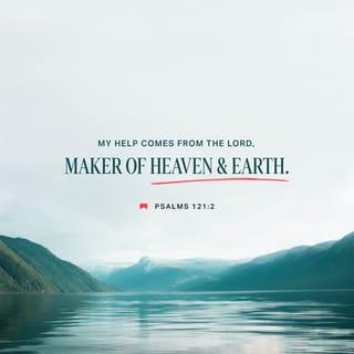 Psalms 121:2 - My help comes from Yahweh,
who made heaven and earth.