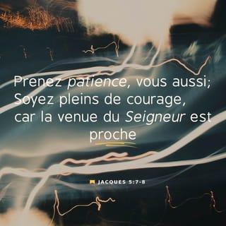 Jacques 5:7 PDV2017