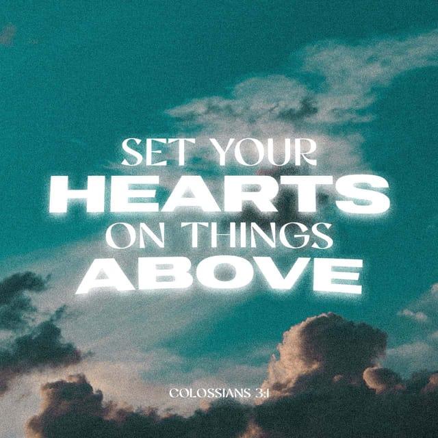Verse of the Day - Colossians 3:1 (COL.3.1)