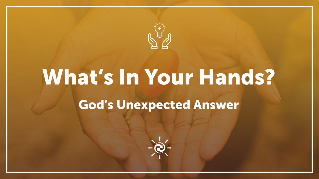 What's In Your Hands? God's Unexpected Answer