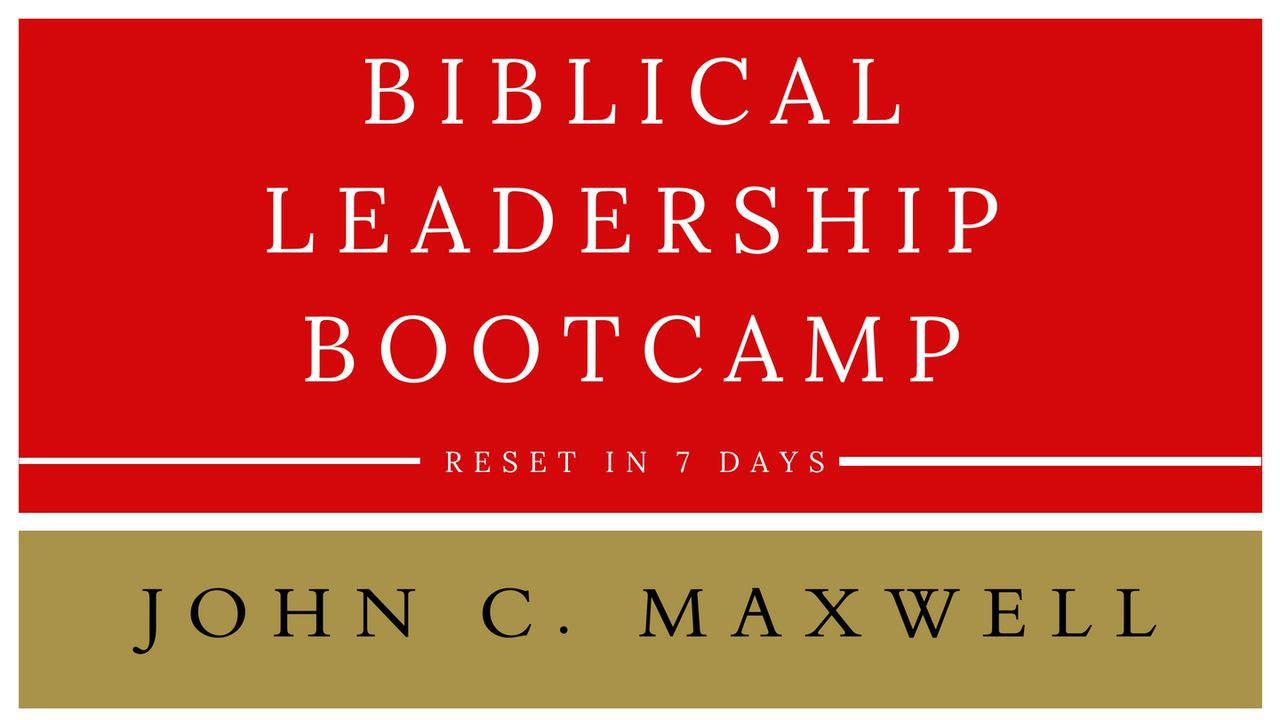 Biblical Leadership Bootcamp