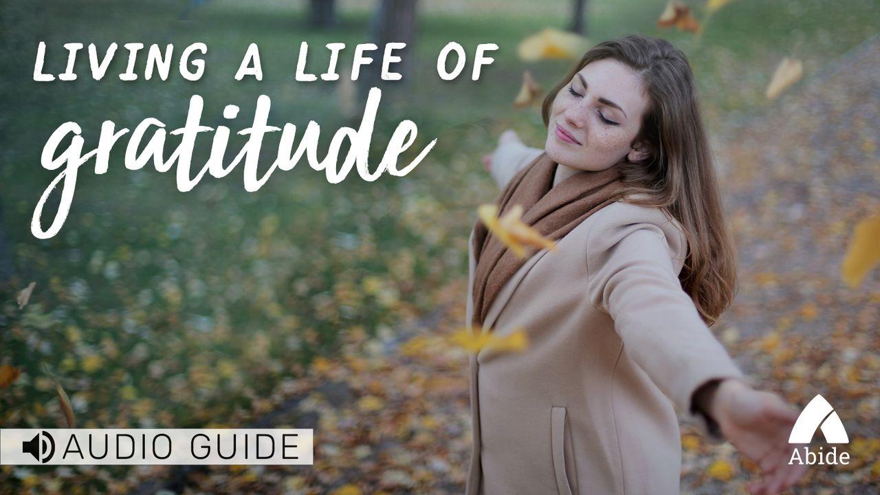 Living A Life Of Gratitude