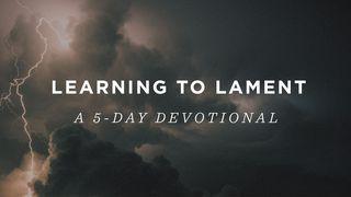 Learning to Lament: A 5-Day Devotional