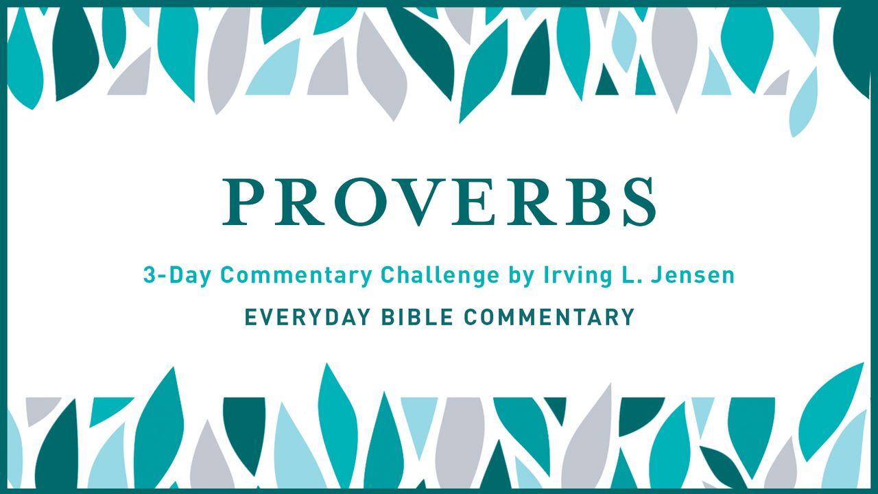 3-Day Commentary Challenge - Proverbs 1-2