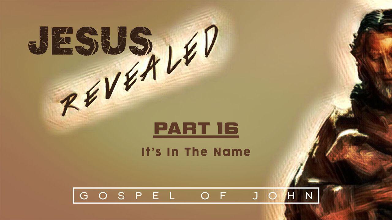 Jesus Revealed Part 16 - It's In The Name