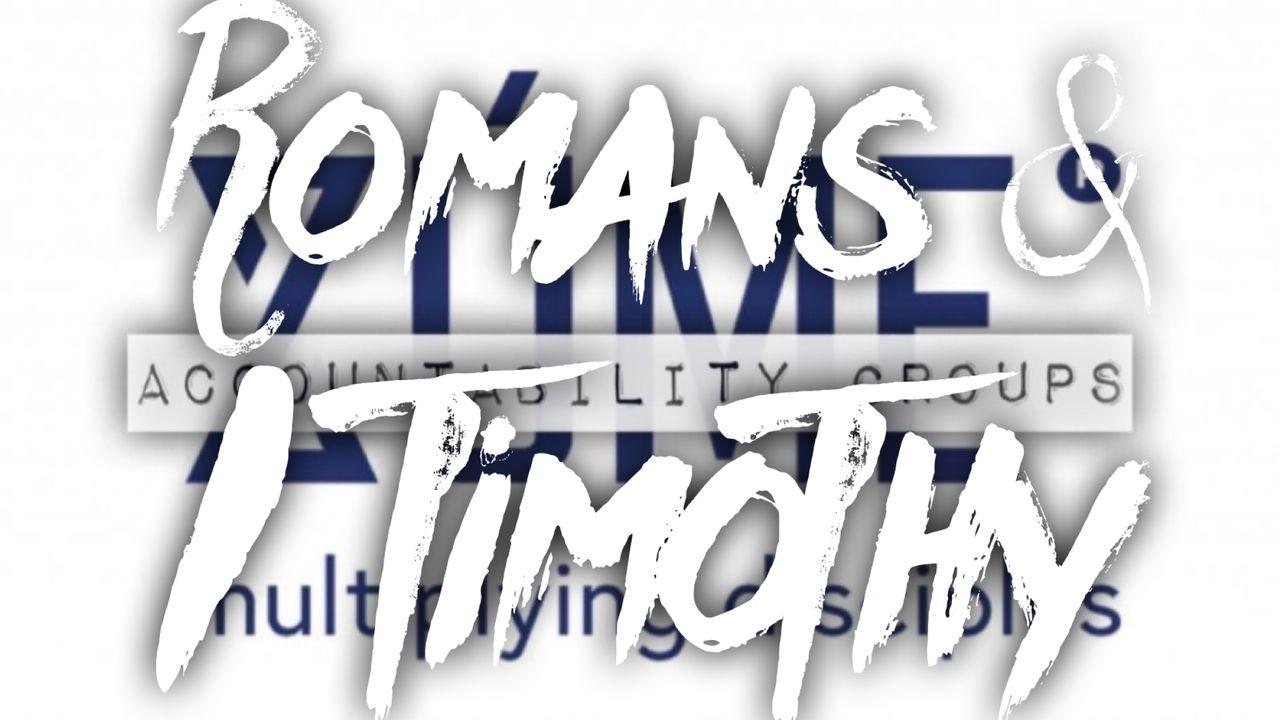 ROMANS AND I TIMOTHY Zúme Accountability Groups