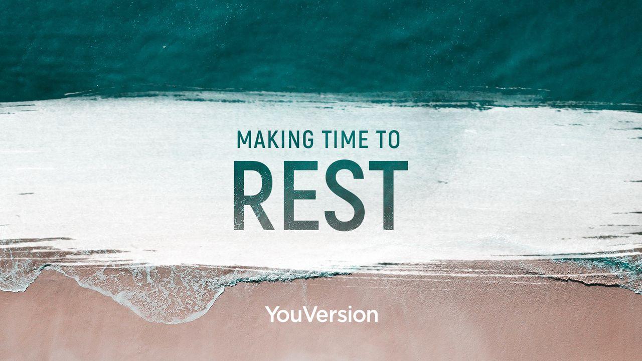 Hvordan ta seg tid til å hvile