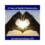 21 Days of Rightful Relationships 