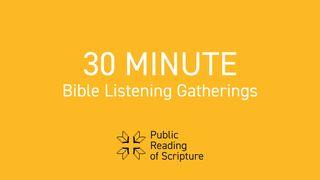 The Public Reading Of Scripture