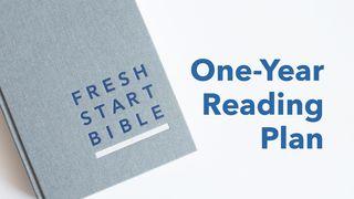 Fresh Start Bible One-Year Reading Plan