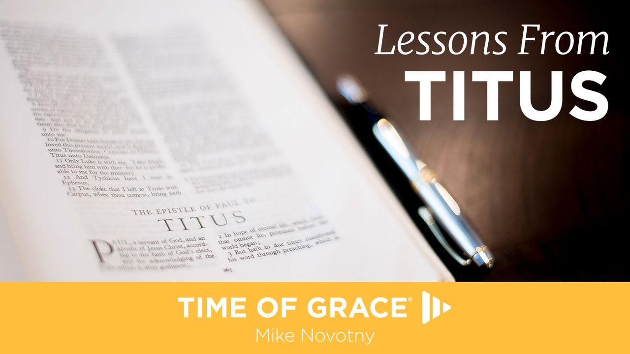 Lessons From The Book Of Titus