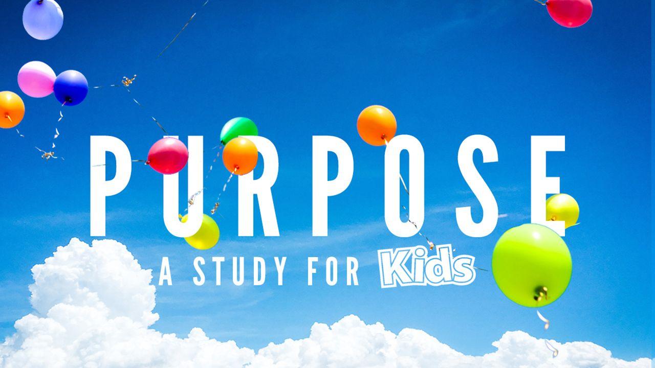 Purpose: A Plan for Kids