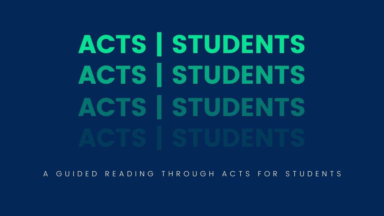 ACTS - A Summer Plan for Students