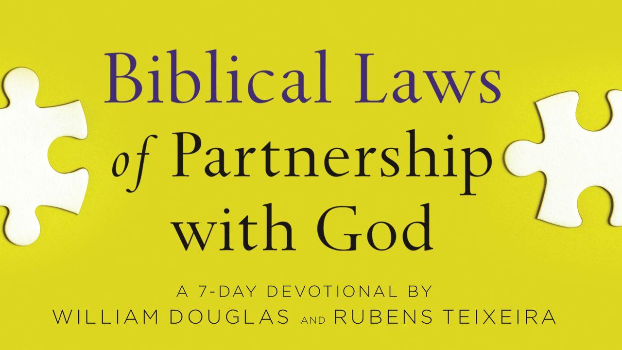 Biblical Laws of Partnership with God