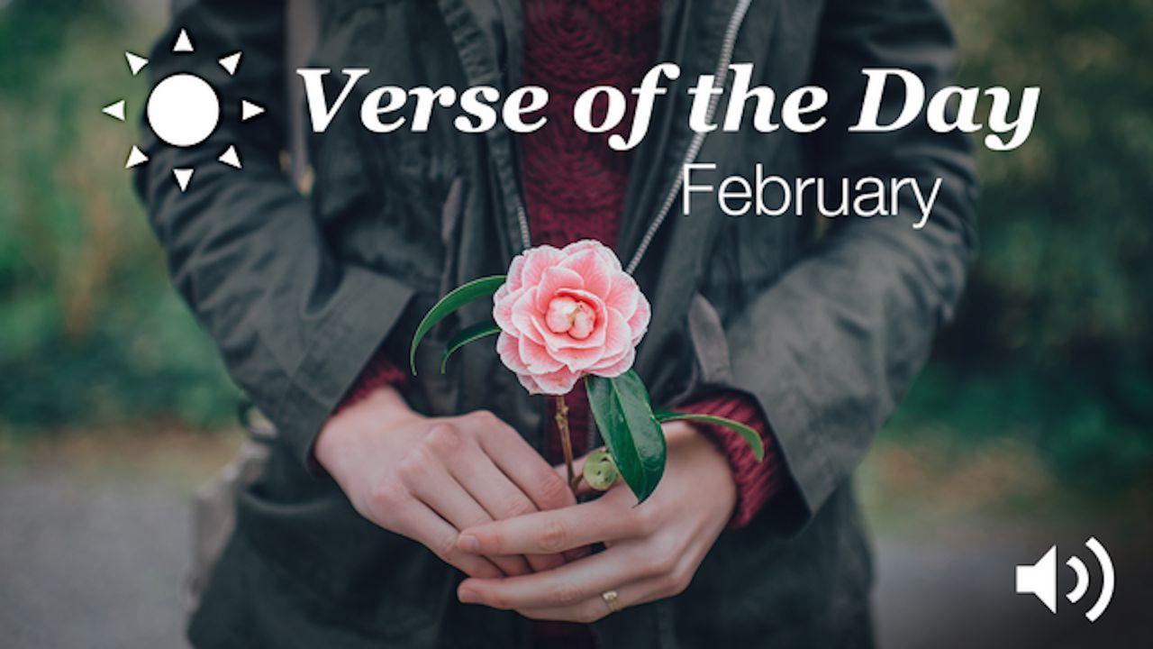 YouVersion Verse Of The Day: February 2016
