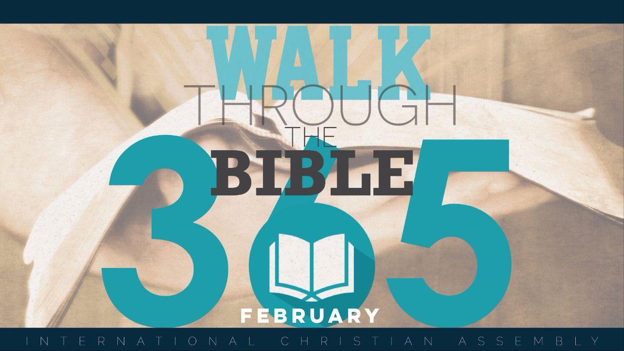 Walk Through The Bible 365 - February