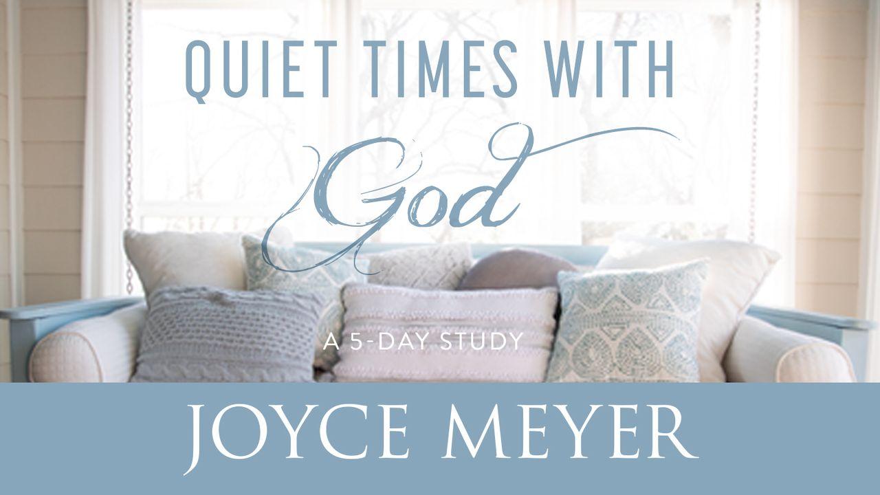 Quiet Times With God