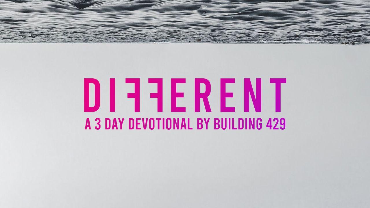 Different: A 3-Day Devotional by Building 429's Jason Roy