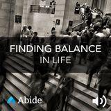 Finding Balance In Life