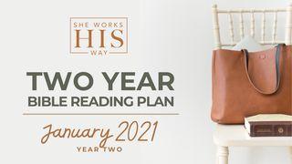 SWHW Bible Reading Plan - Year 2 January 2021