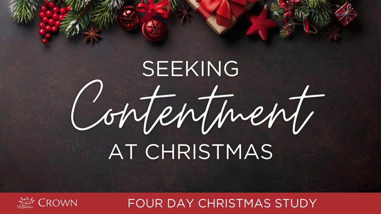 Seeking Contentment at Christmas