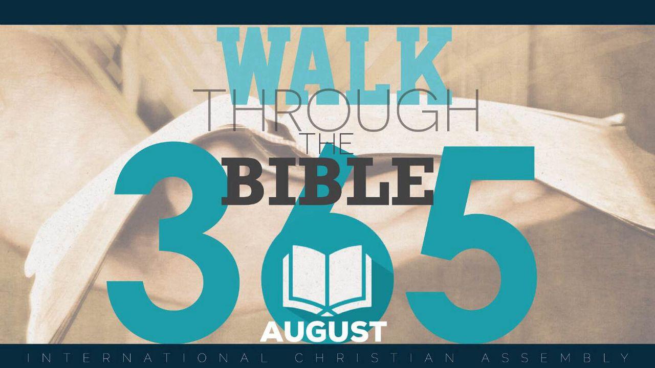 Walk Through The Bible 365 - August