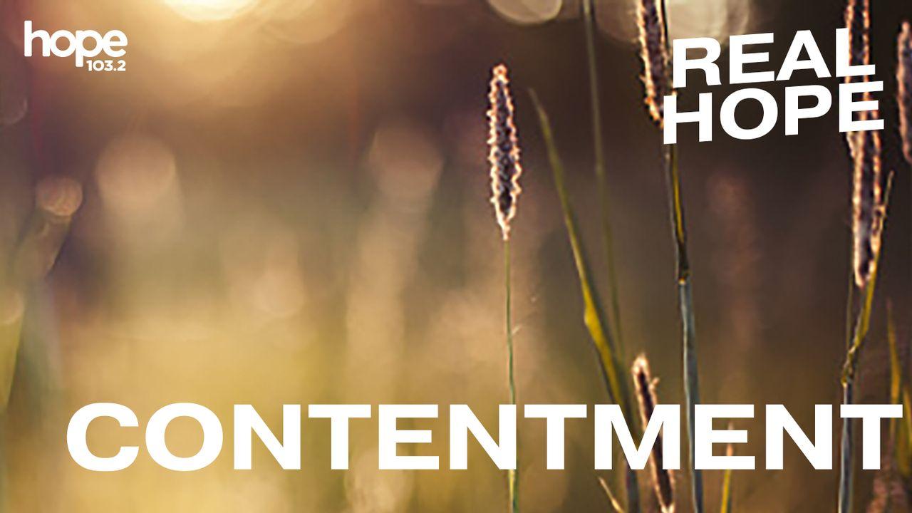 Real Hope: Contentment