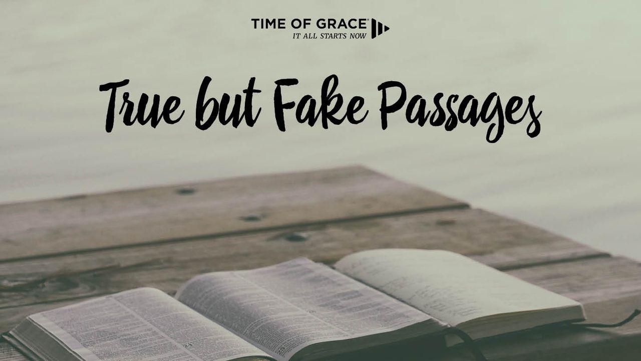 True But Fake Passages: Devotions From Time Of Grace