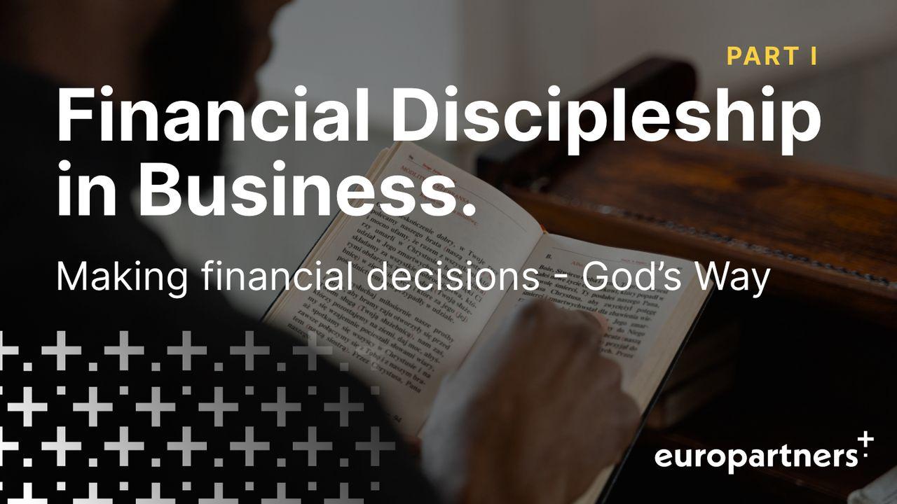 Financial Discipleship in Business