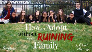 How To Adopt Without Ruining Your Family