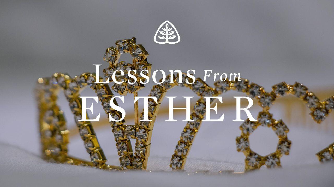 Lessons From Esther