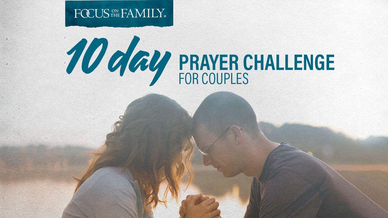 Desafío de oración de 10 días para parejas