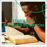 Study Tips: Author's Intention