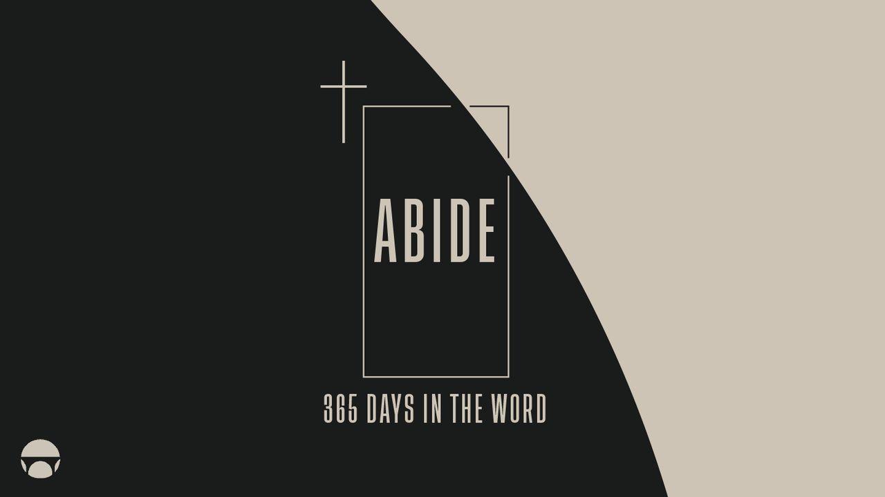 Abide | 365 Days in the Word - Daily Readings From the Old and New Testaments