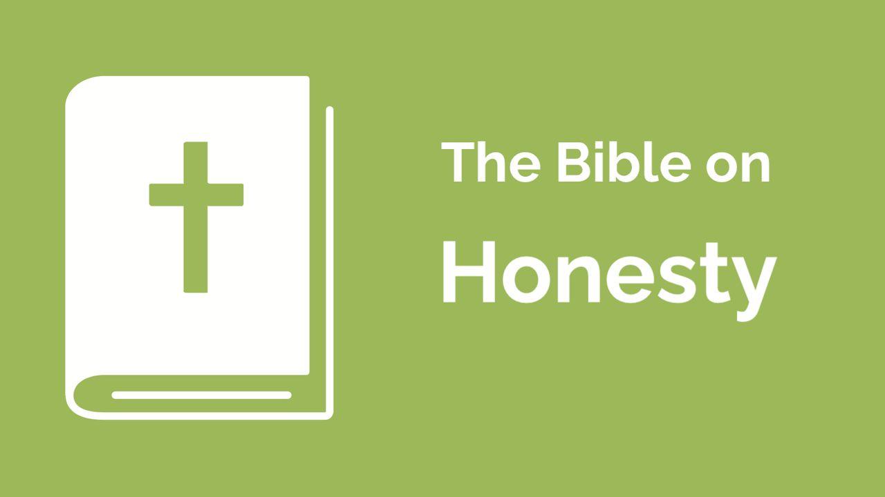 Financial Discipleship - the Bible on Honesty