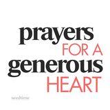 Prayers for a Generous Heart