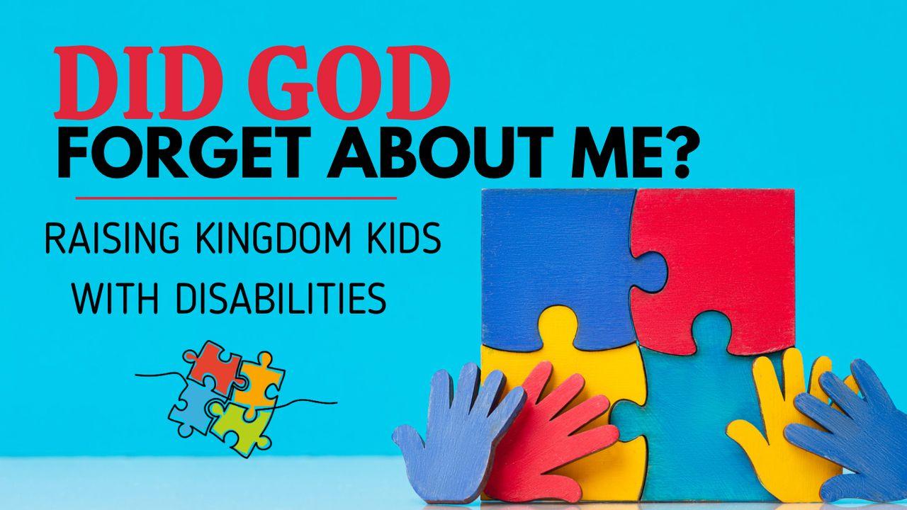 Did God Forget About Me?-Raising Children With Disabilities.
