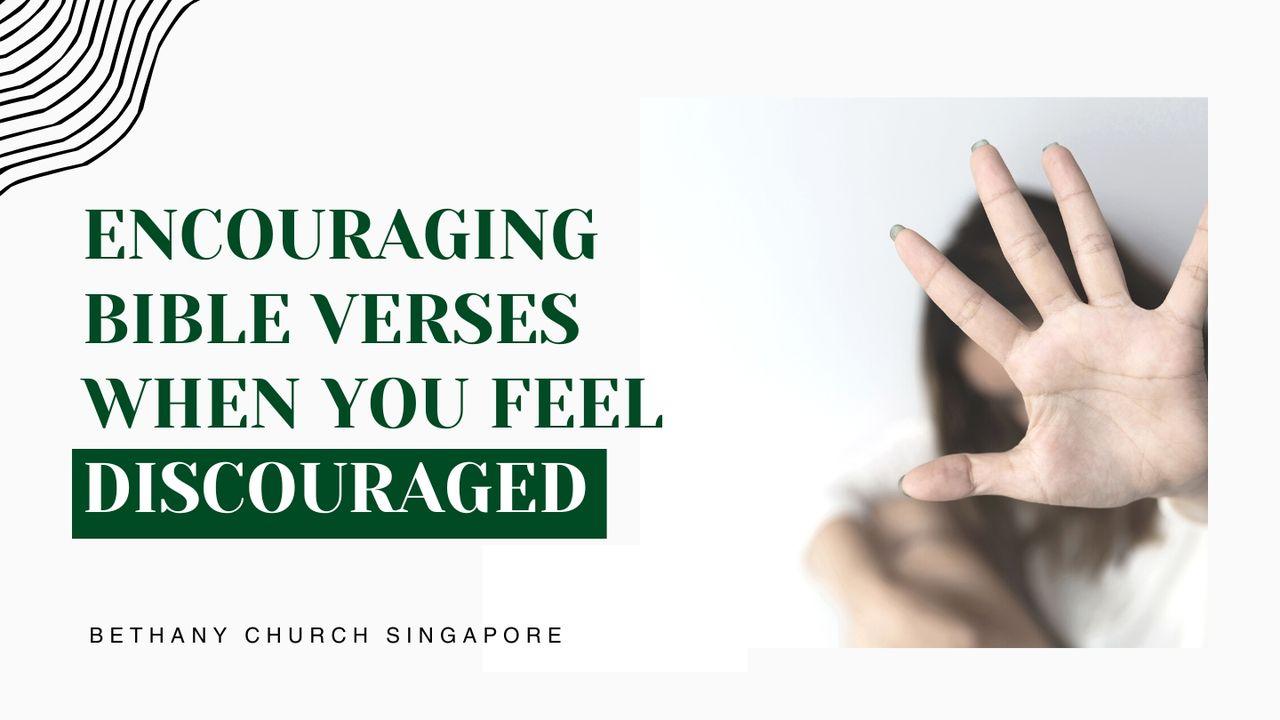 Encouraging Bible Verses When You Feel Discouraged