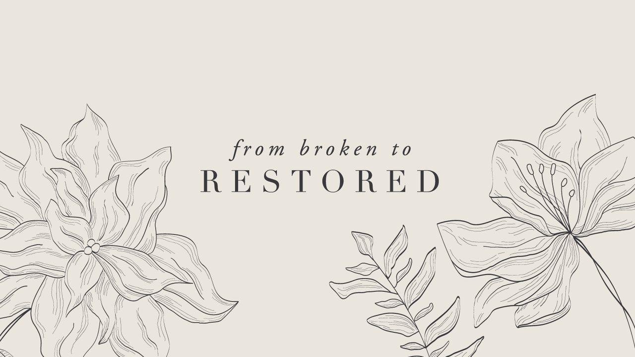 From Broken to Restored: The Book of Nehemiah