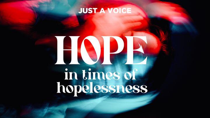 Hope in Times of Hopelessness