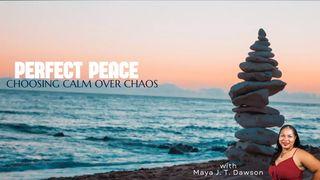 Perfect Peace: Choosing Calm Over Chaos a 5-Day Plan by Maya Dawson