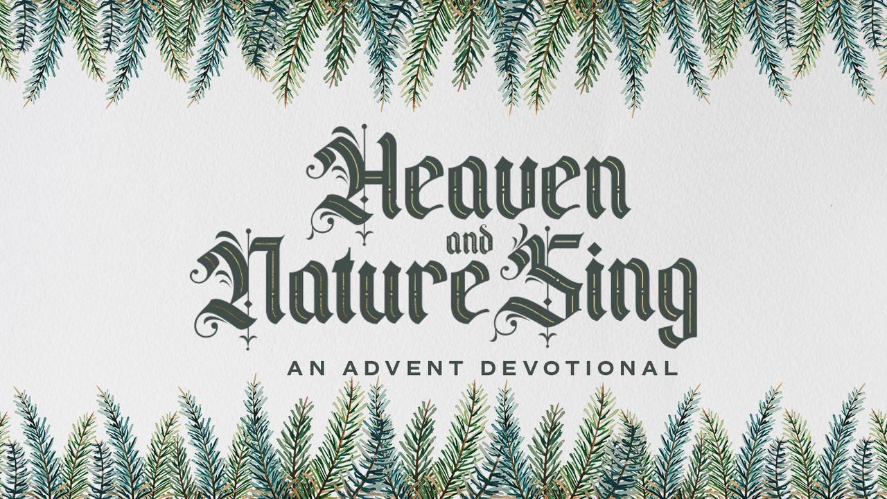 Heaven and Nature Sing - Advent Devotional