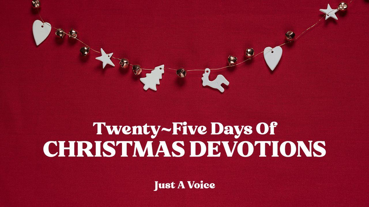 Twenty Five Days of Christmas Devotions