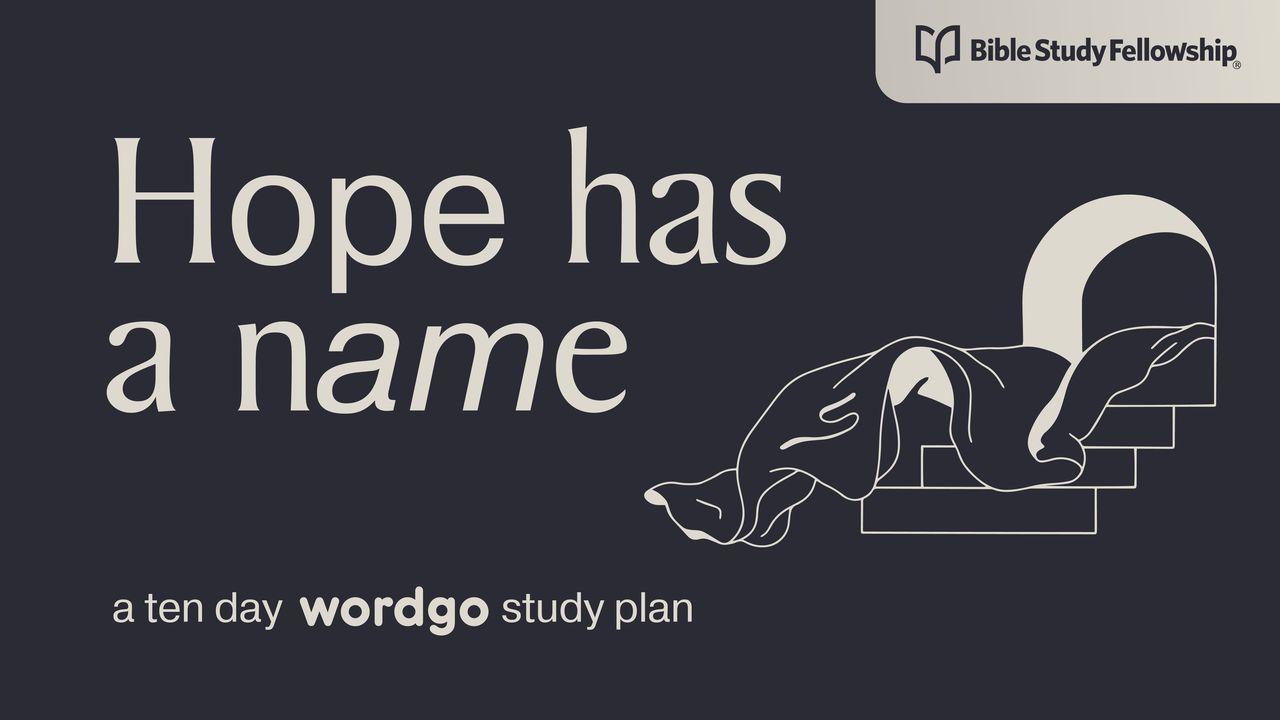 Hope Has a Name: With Bible Study Fellowship