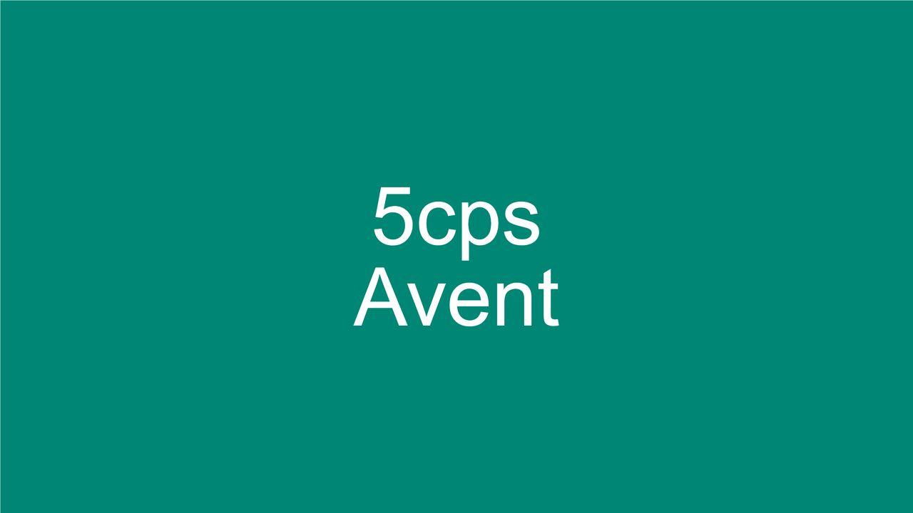 5cps - Avent